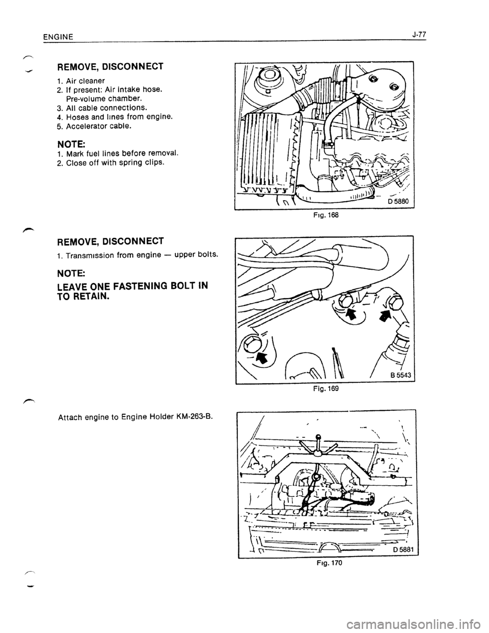 OPEL KADETT 1991  Electronic Workshop Manual Downloaded from www.Manualslib.com manuals search engine   