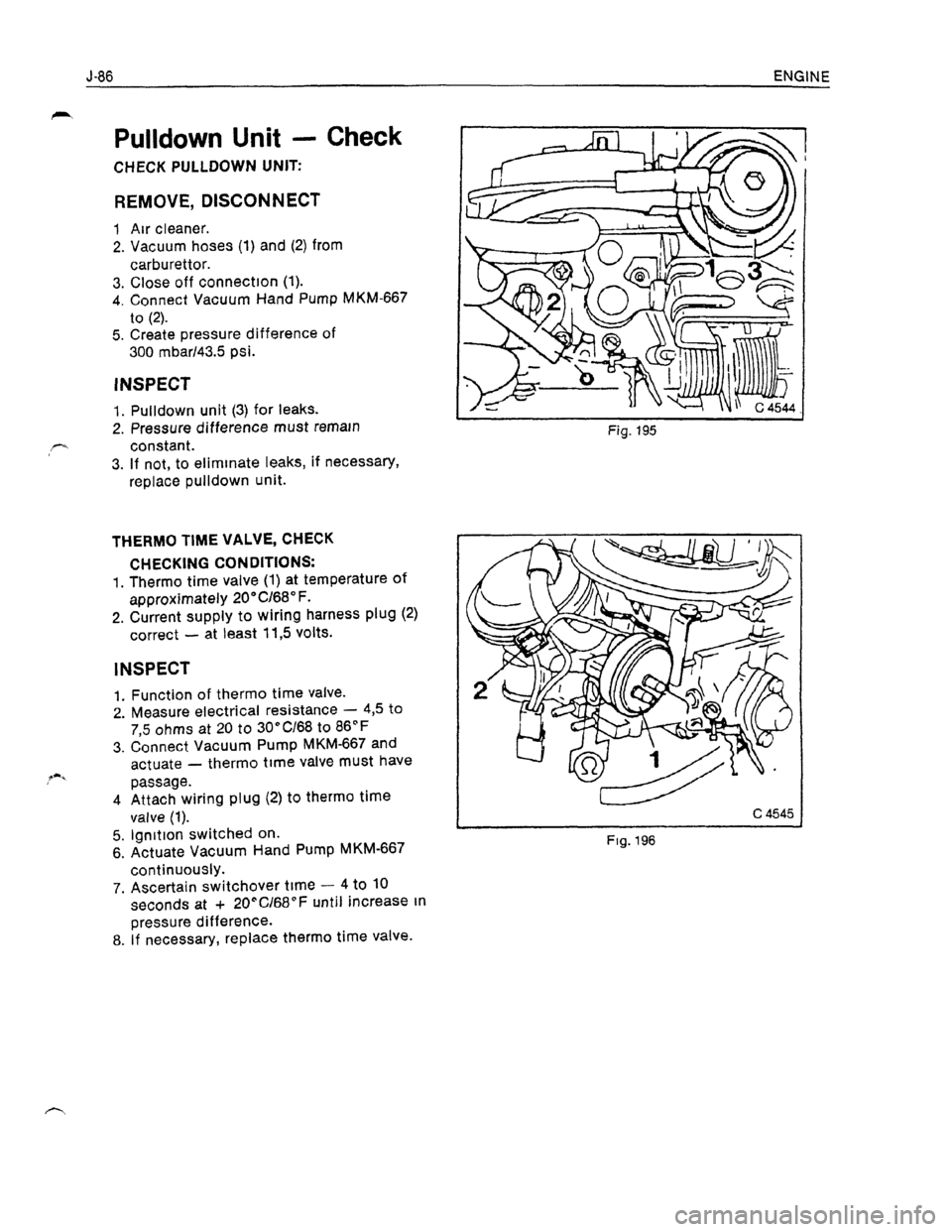 OPEL KADETT 1991  Electronic Workshop Manual Downloaded from www.Manualslib.com manuals search engine   