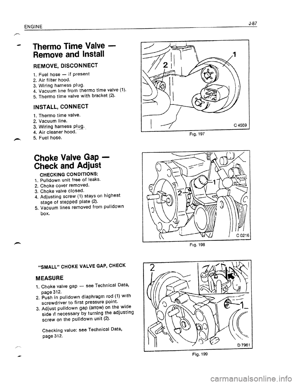 OPEL KADETT 1991  Electronic Workshop Manual Downloaded from www.Manualslib.com manuals search engine   