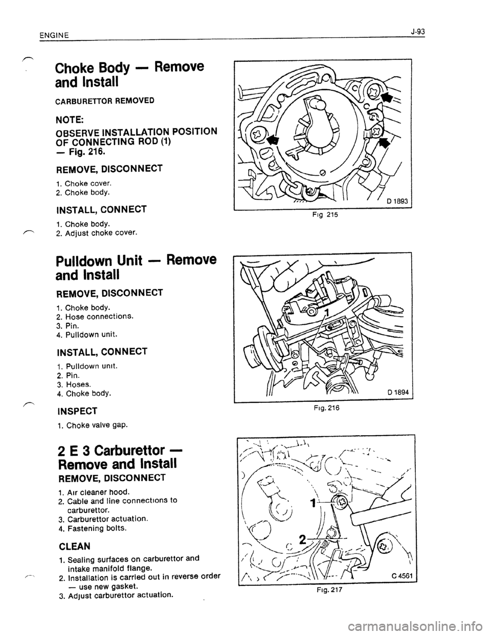 OPEL KADETT 1991  Electronic Workshop Manual Downloaded from www.Manualslib.com manuals search engine   