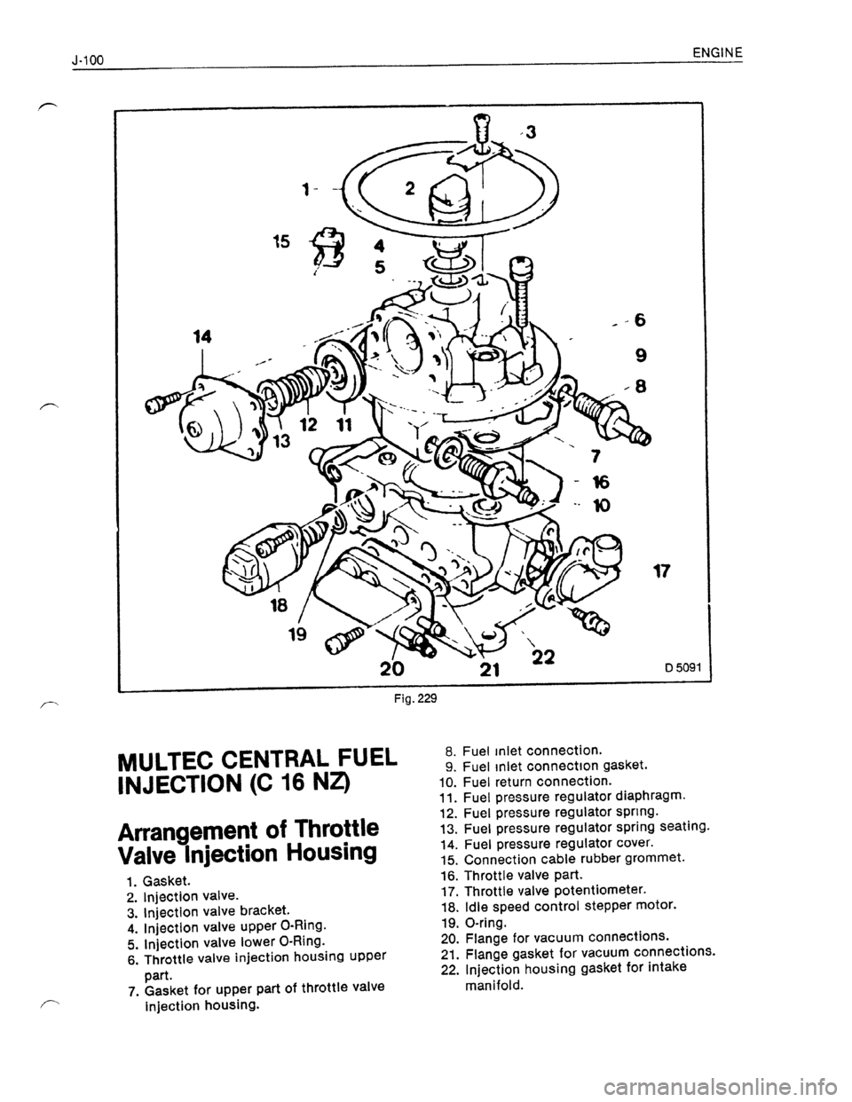 OPEL KADETT 1991  Electronic Workshop Manual Downloaded from www.Manualslib.com manuals search engine   