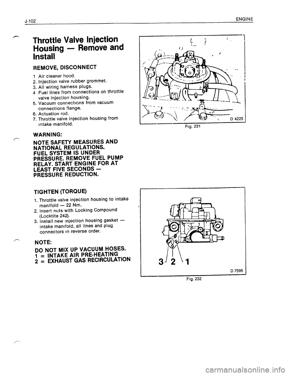 OPEL KADETT 1991  Electronic Workshop Manual Downloaded from www.Manualslib.com manuals search engine   