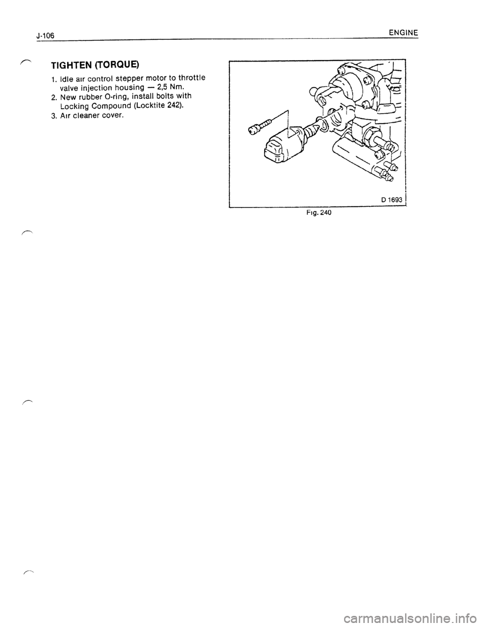 OPEL KADETT 1991  Electronic Workshop Manual Downloaded from www.Manualslib.com manuals search engine   