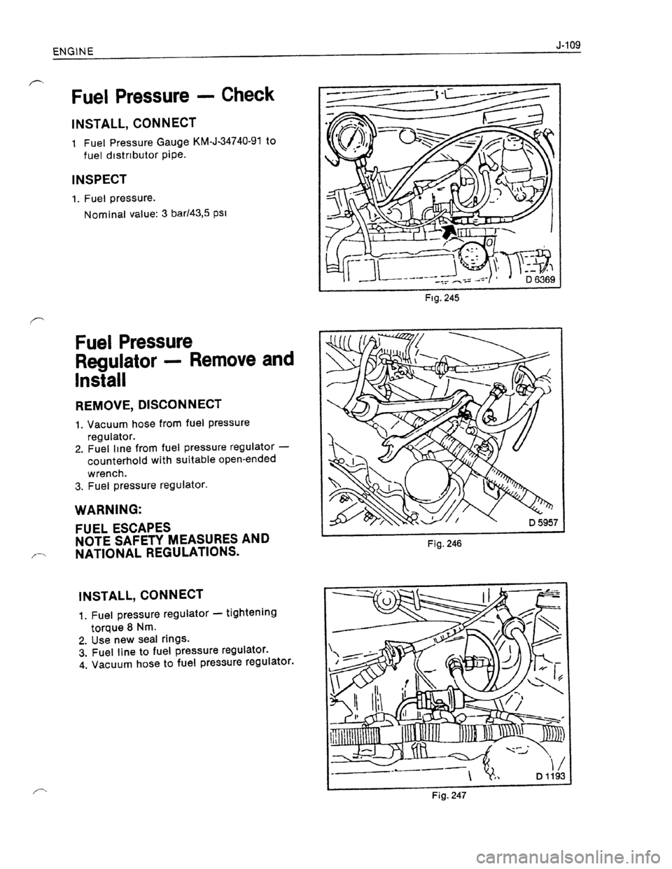 OPEL KADETT 1991  Electronic Workshop Manual Downloaded from www.Manualslib.com manuals search engine   