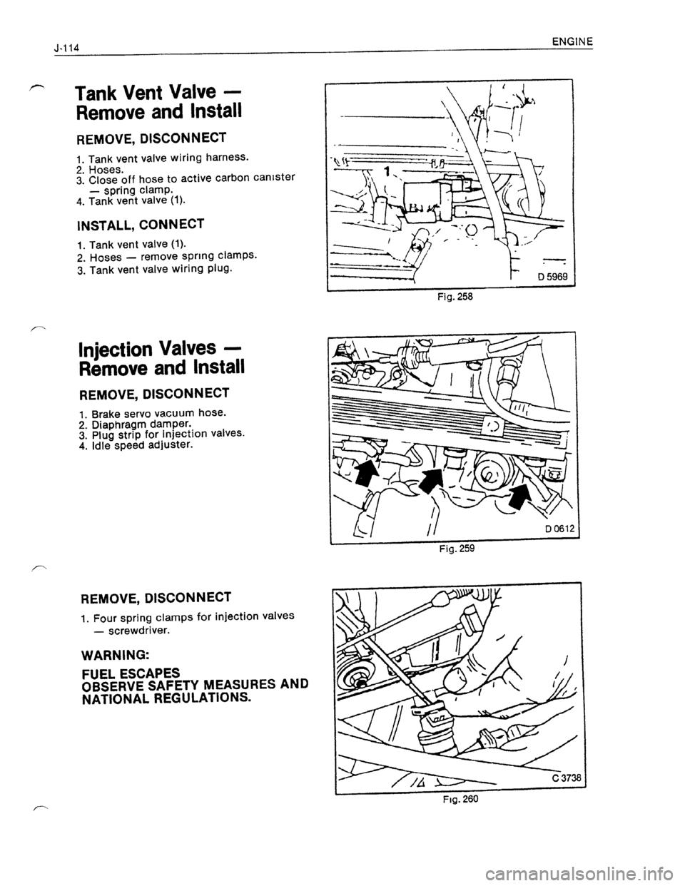 OPEL KADETT 1991  Electronic Workshop Manual Downloaded from www.Manualslib.com manuals search engine   