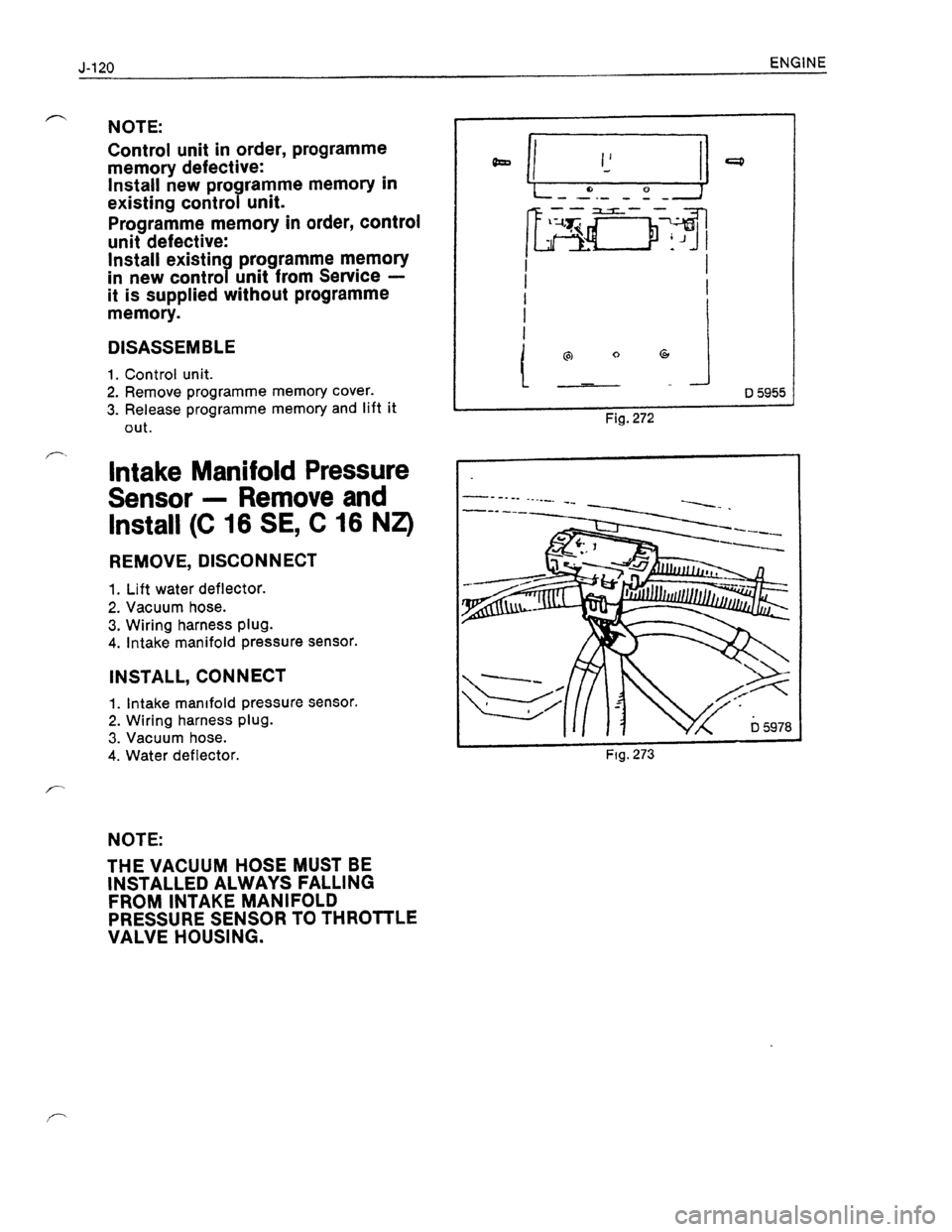 OPEL KADETT 1991  Electronic Workshop Manual Downloaded from www.Manualslib.com manuals search engine   