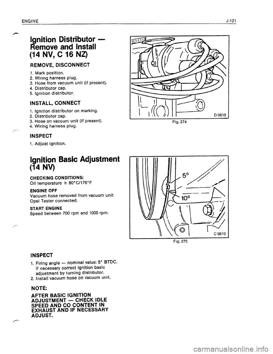 OPEL KADETT 1991  Electronic Workshop Manual Downloaded from www.Manualslib.com manuals search engine   