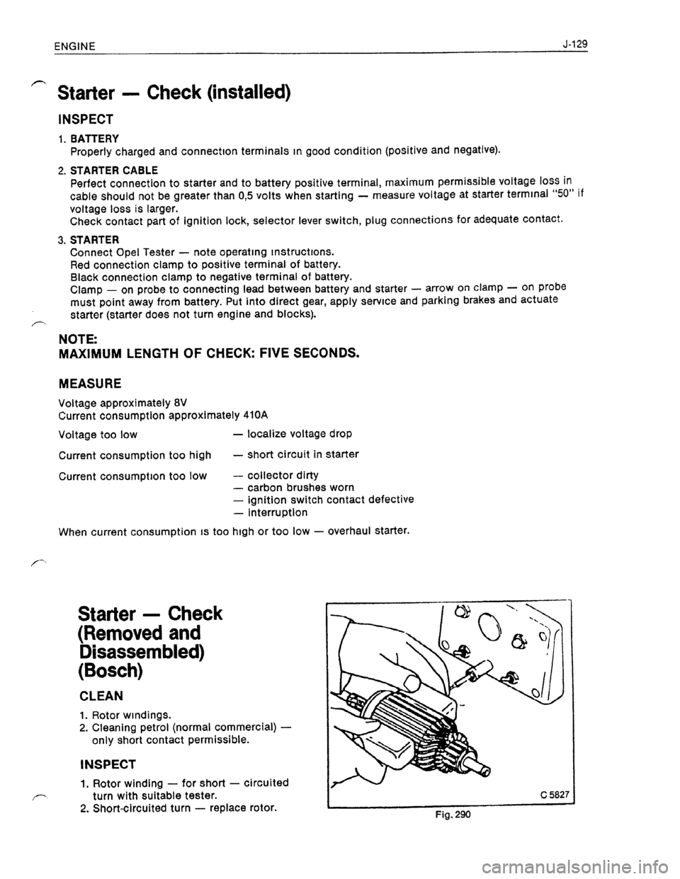 OPEL KADETT 1991  Electronic Workshop Manual Downloaded from www.Manualslib.com manuals search engine   