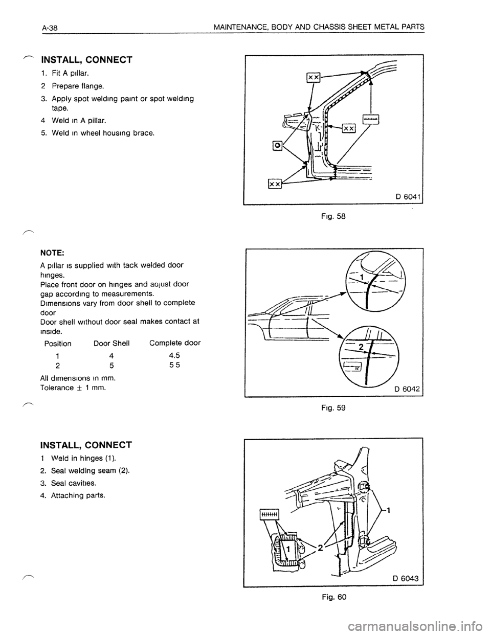 OPEL KADETT 1991  Electronic Workshop Manual Downloaded from www.Manualslib.com manuals search engine   