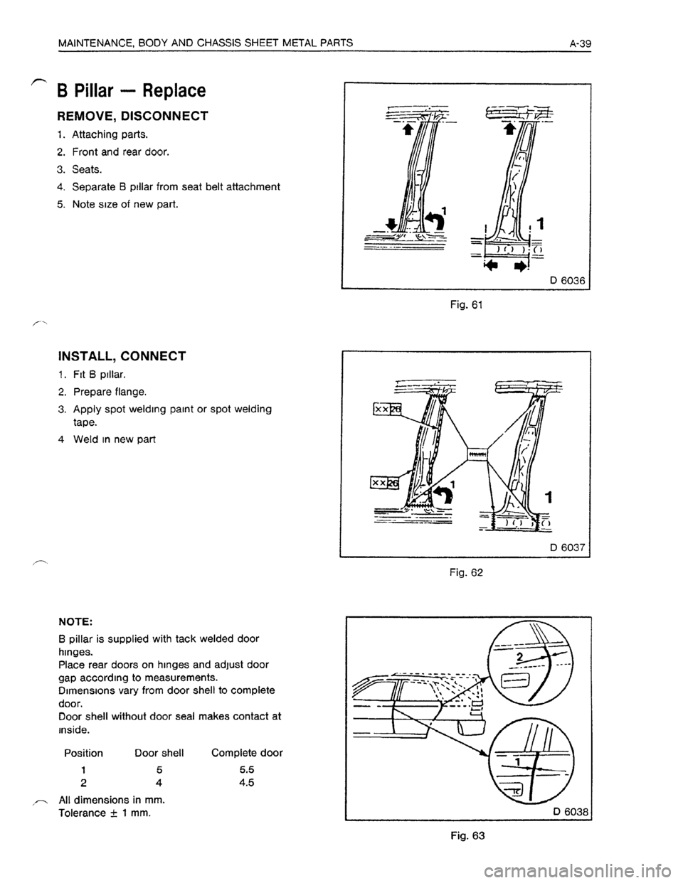 OPEL KADETT 1991  Electronic Workshop Manual Downloaded from www.Manualslib.com manuals search engine   