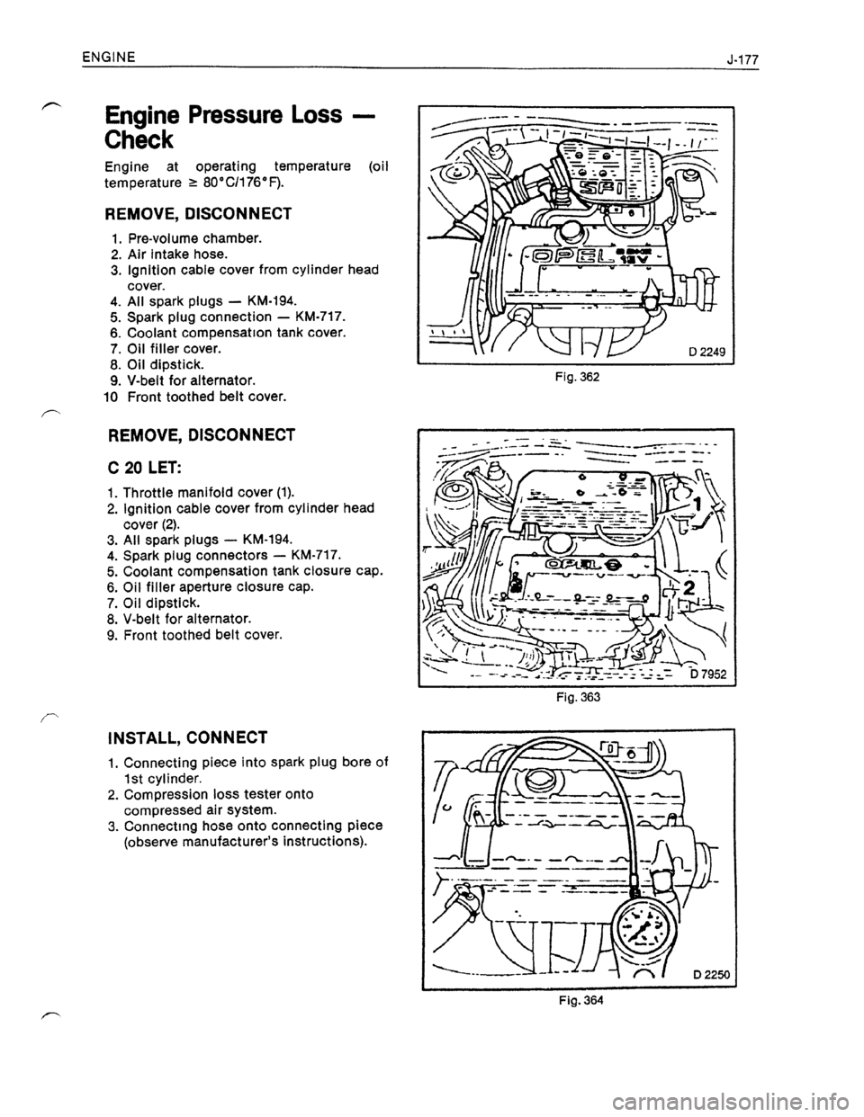OPEL KADETT 1991  Electronic Workshop Manual Downloaded from www.Manualslib.com manuals search engine   