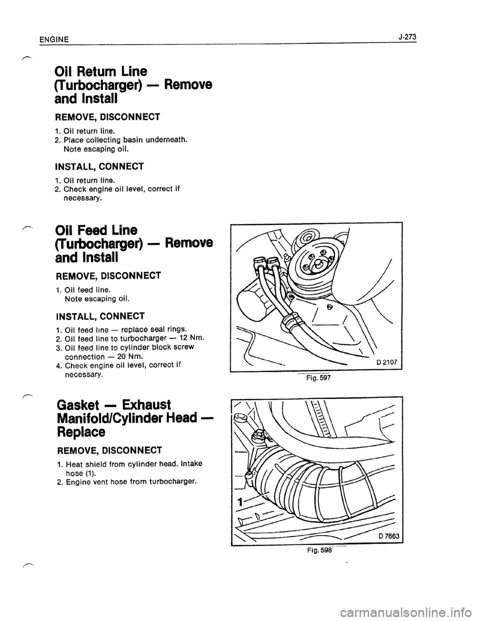 OPEL KADETT 1991  Electronic Workshop Manual Downloaded from www.Manualslib.com manuals search engine   