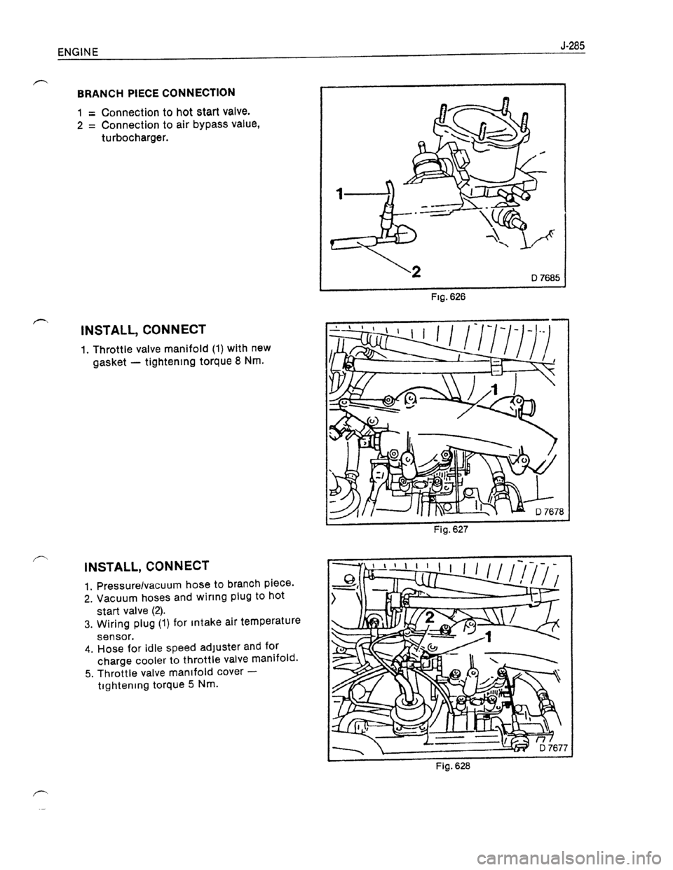 OPEL KADETT 1991  Electronic Workshop Manual Downloaded from www.Manualslib.com manuals search engine   