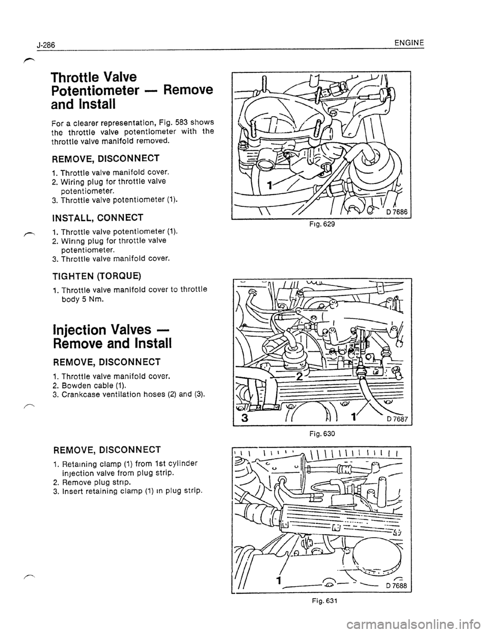 OPEL KADETT 1991  Electronic Workshop Manual Downloaded from www.Manualslib.com manuals search engine   