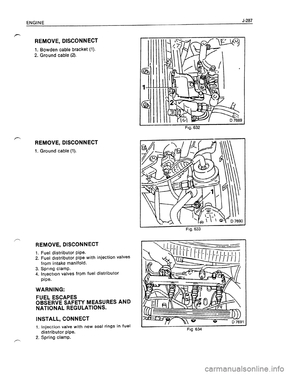 OPEL KADETT 1991  Electronic Workshop Manual Downloaded from www.Manualslib.com manuals search engine   