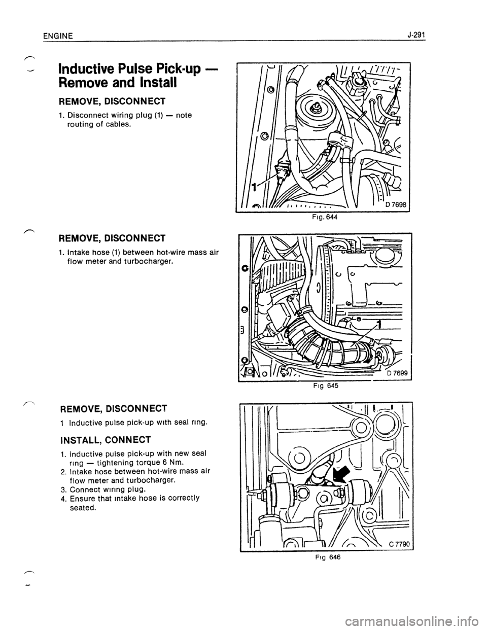 OPEL KADETT 1991  Electronic Workshop Manual Downloaded from www.Manualslib.com manuals search engine   
