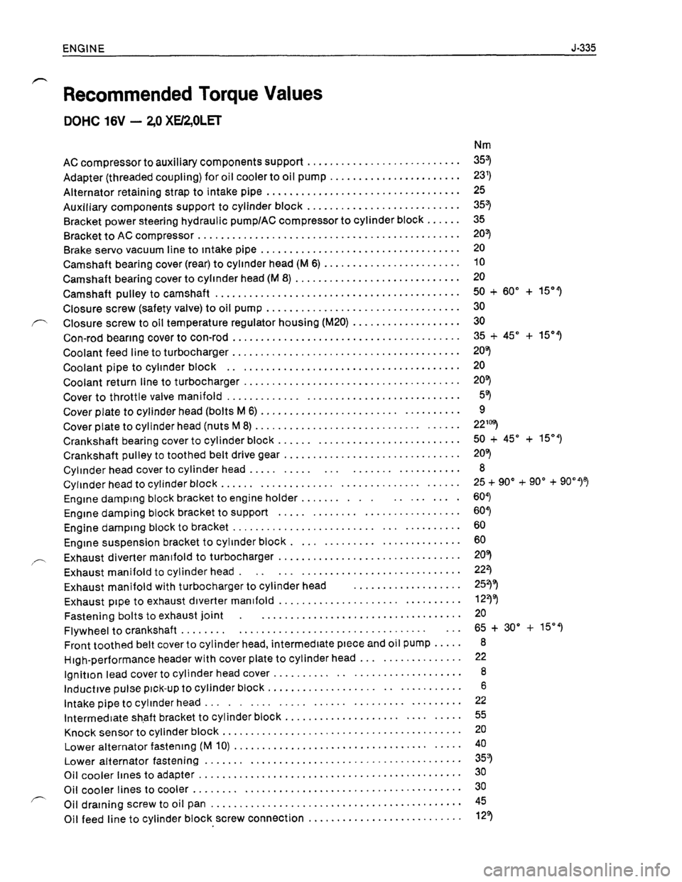 OPEL KADETT 1991  Electronic Workshop Manual Downloaded from www.Manualslib.com manuals search engine   