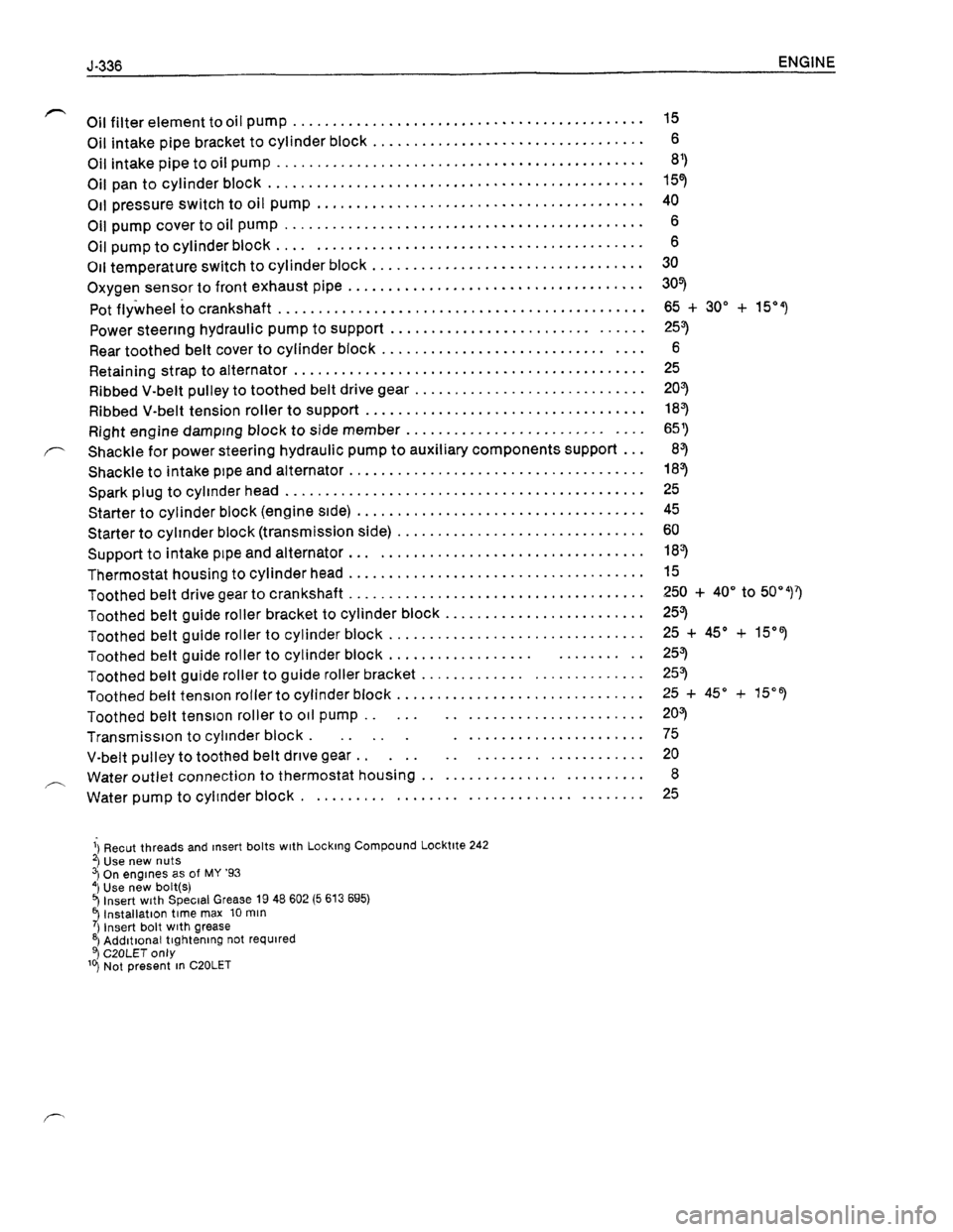 OPEL KADETT 1991  Electronic Workshop Manual Downloaded from www.Manualslib.com manuals search engine   