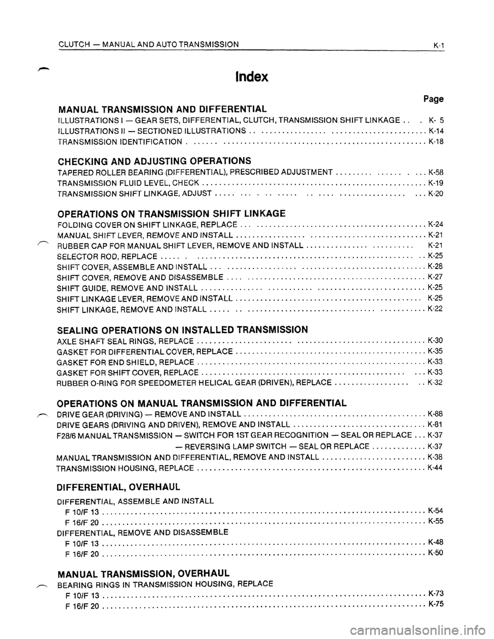 OPEL KADETT 1991  Electronic Workshop Manual Downloaded from www.Manualslib.com manuals search engine   