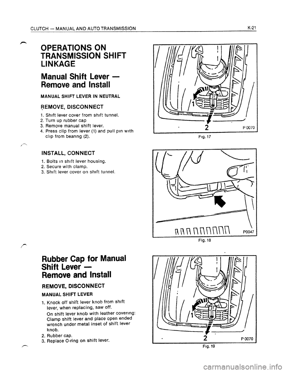 OPEL KADETT 1991  Electronic Workshop Manual Downloaded from www.Manualslib.com manuals search engine   