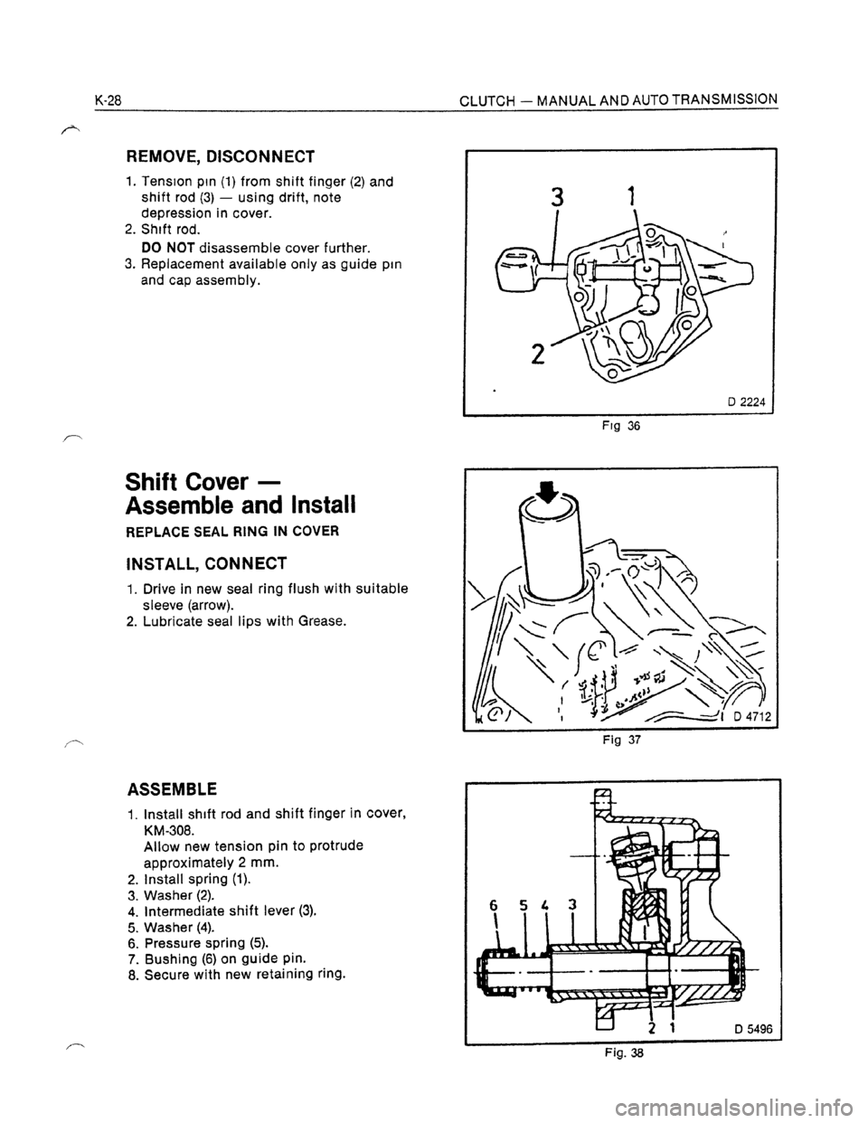 OPEL KADETT 1991  Electronic Workshop Manual Downloaded from www.Manualslib.com manuals search engine   