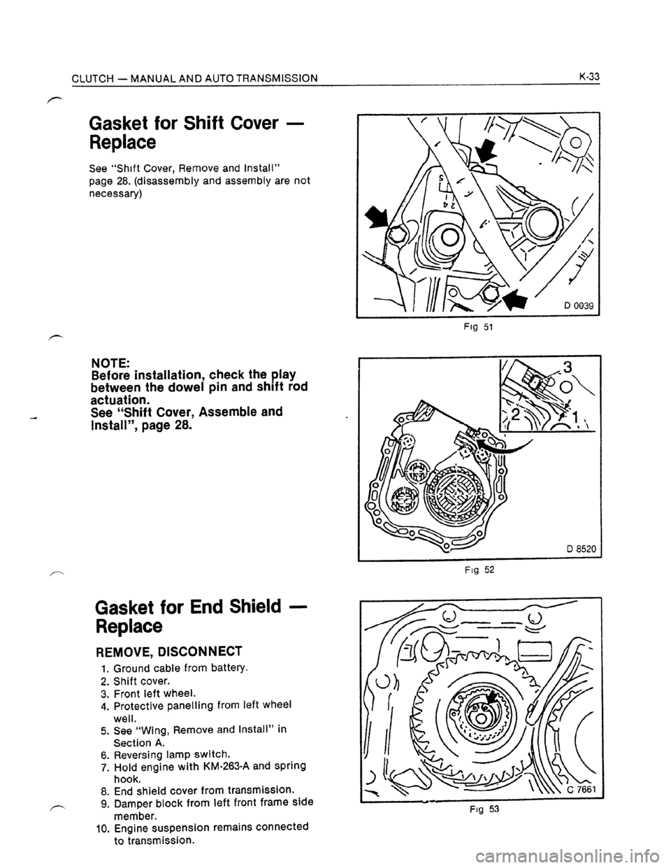 OPEL KADETT 1991  Electronic Workshop Manual Downloaded from www.Manualslib.com manuals search engine   