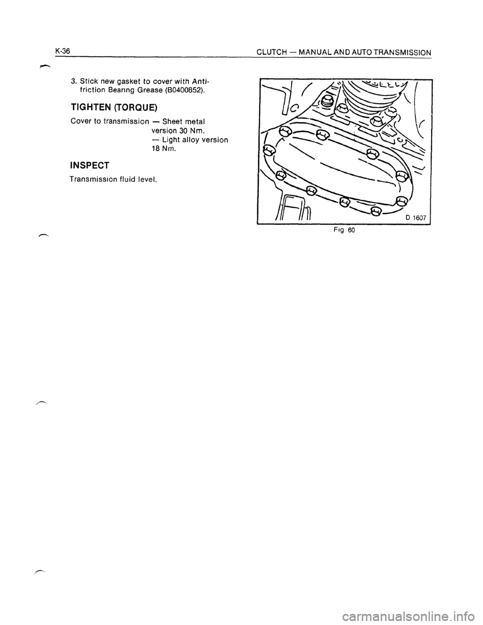 OPEL KADETT 1991  Electronic Workshop Manual Downloaded from www.Manualslib.com manuals search engine   