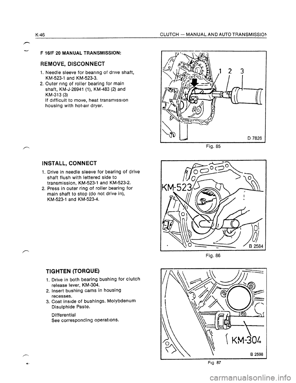 OPEL KADETT 1991  Electronic Workshop Manual Downloaded from www.Manualslib.com manuals search engine   