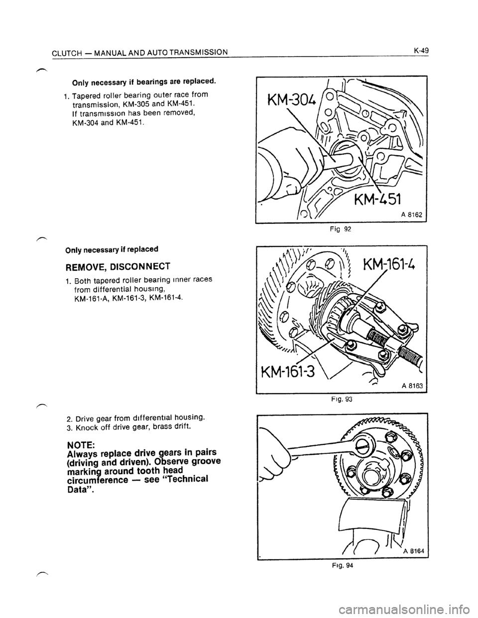 OPEL KADETT 1991  Electronic Workshop Manual Downloaded from www.Manualslib.com manuals search engine   