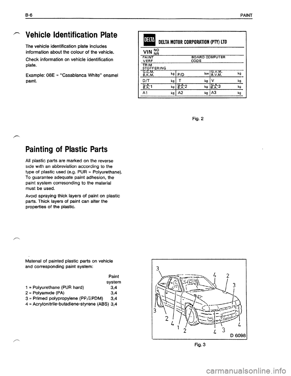 OPEL KADETT 1991  Electronic Workshop Manual Downloaded from www.Manualslib.com manuals search engine   