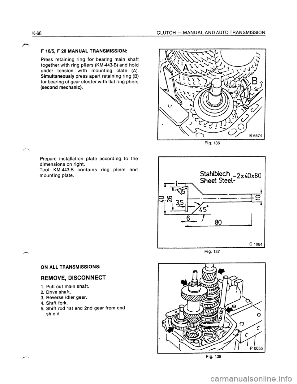 OPEL KADETT 1991  Electronic Workshop Manual Downloaded from www.Manualslib.com manuals search engine   