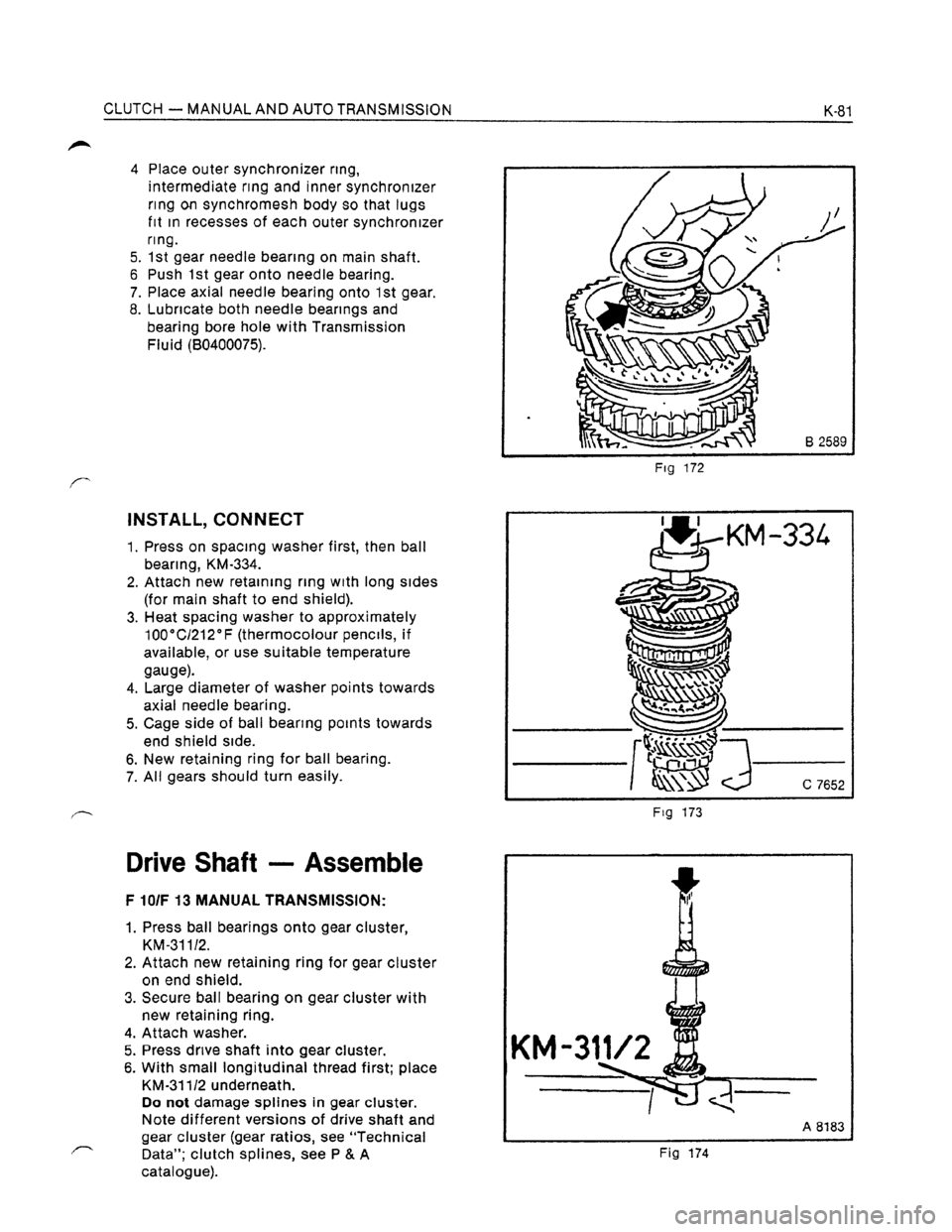 OPEL KADETT 1991  Electronic Workshop Manual Downloaded from www.Manualslib.com manuals search engine   