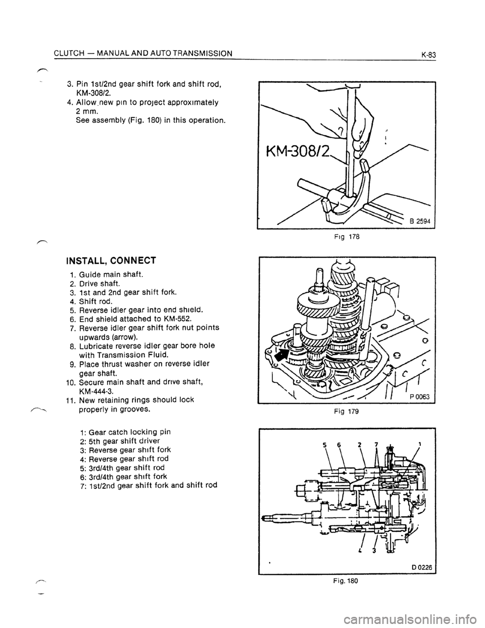 OPEL KADETT 1991  Electronic Workshop Manual Downloaded from www.Manualslib.com manuals search engine   