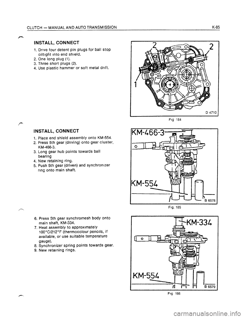 OPEL KADETT 1991  Electronic Workshop Manual Downloaded from www.Manualslib.com manuals search engine   