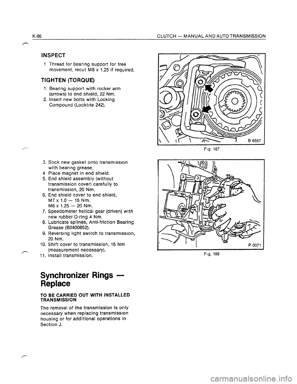 OPEL KADETT 1991  Electronic Workshop Manual Downloaded from www.Manualslib.com manuals search engine   