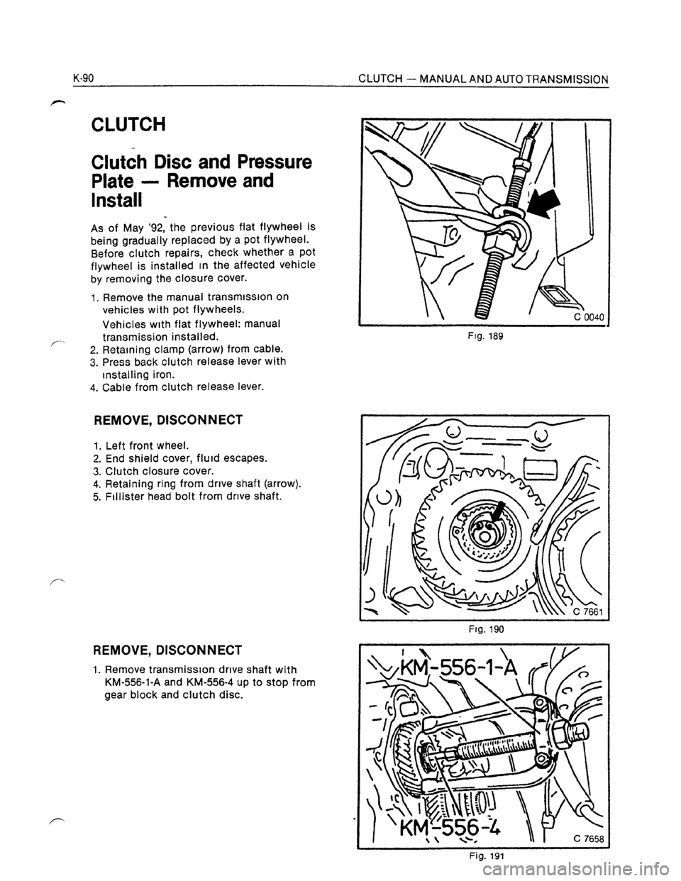 OPEL KADETT 1991  Electronic Workshop Manual Downloaded from www.Manualslib.com manuals search engine   