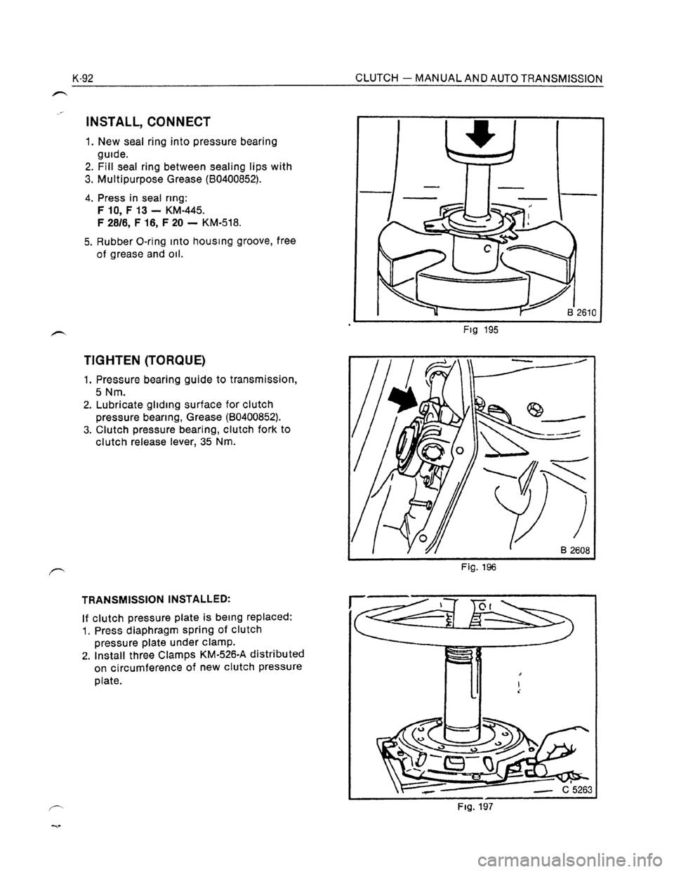 OPEL KADETT 1991  Electronic Workshop Manual Downloaded from www.Manualslib.com manuals search engine   