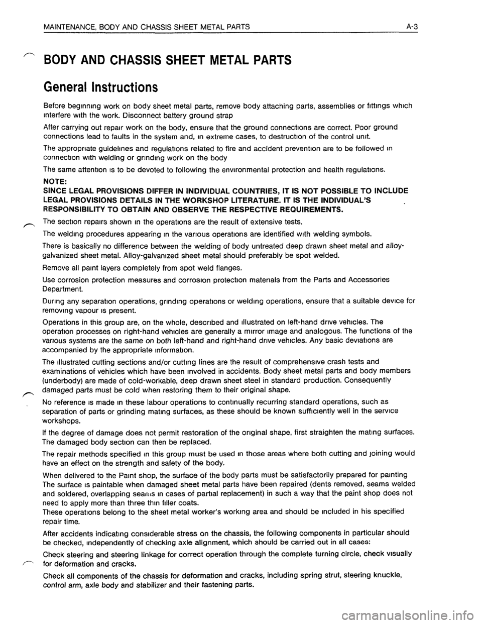 OPEL KADETT 1991  Electronic Workshop Manual Downloaded from www.Manualslib.com manuals search engine   