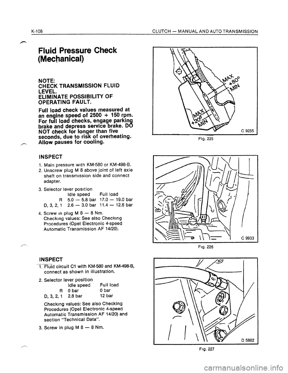 OPEL KADETT 1991  Electronic Workshop Manual Downloaded from www.Manualslib.com manuals search engine   