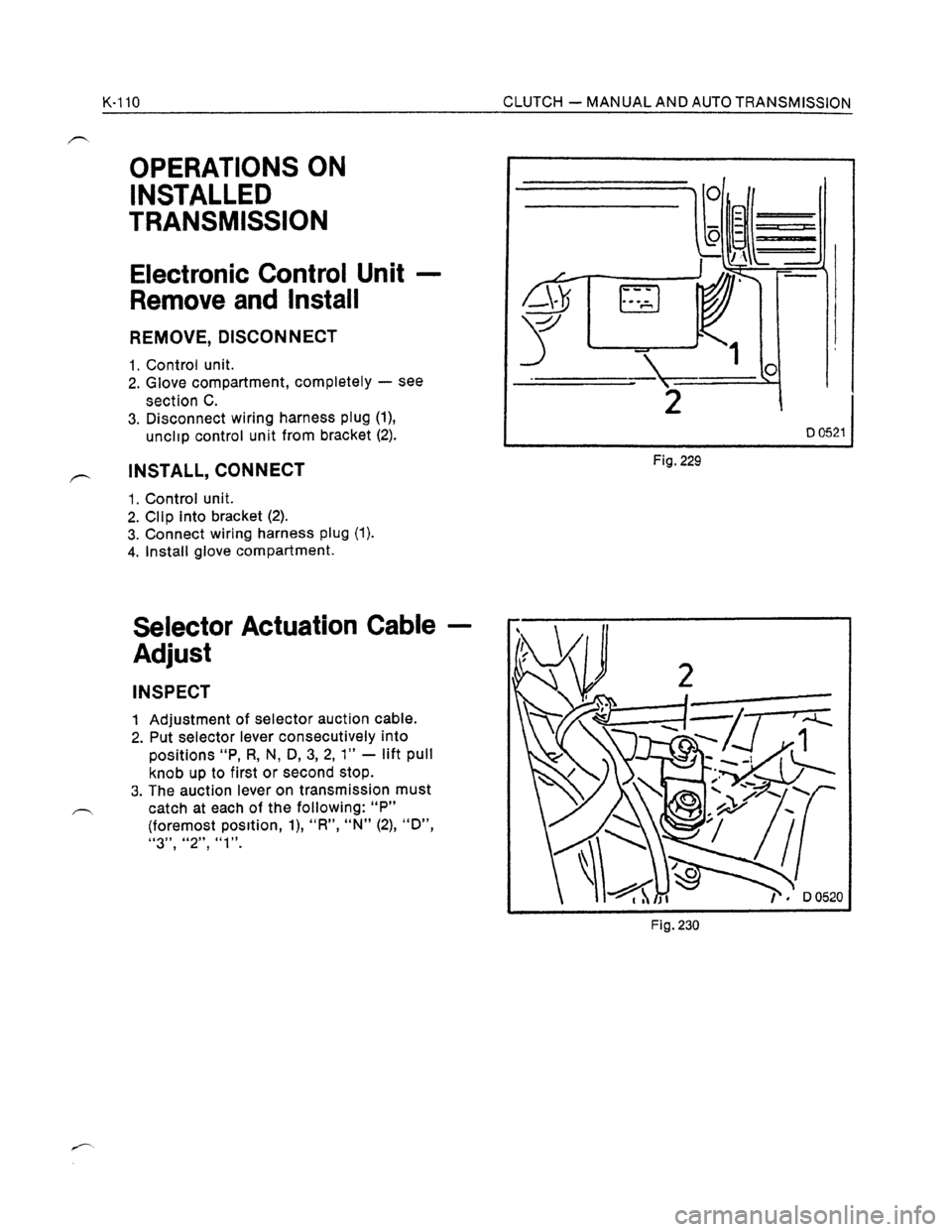 OPEL KADETT 1991  Electronic Workshop Manual Downloaded from www.Manualslib.com manuals search engine   