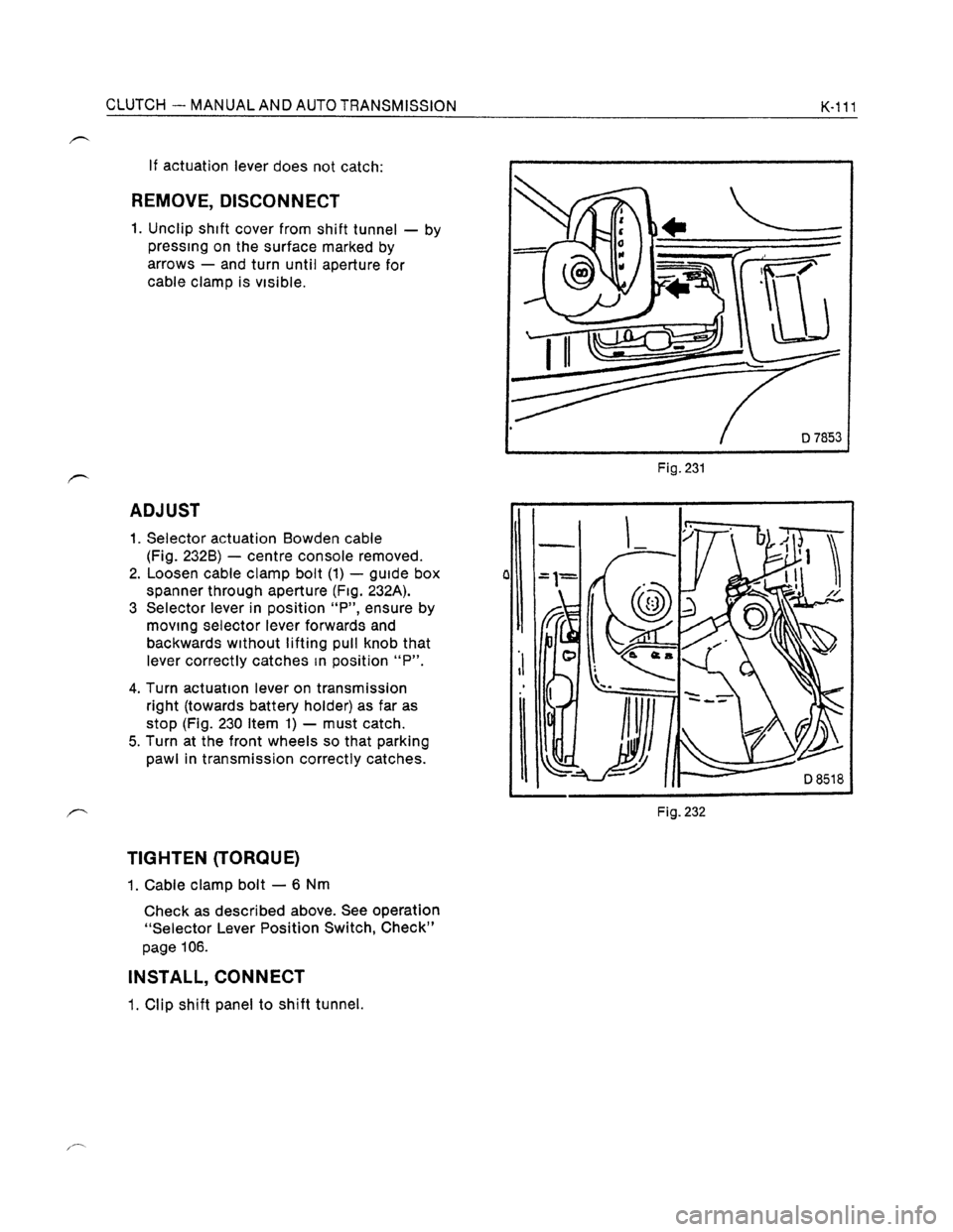 OPEL KADETT 1991  Electronic Workshop Manual Downloaded from www.Manualslib.com manuals search engine   