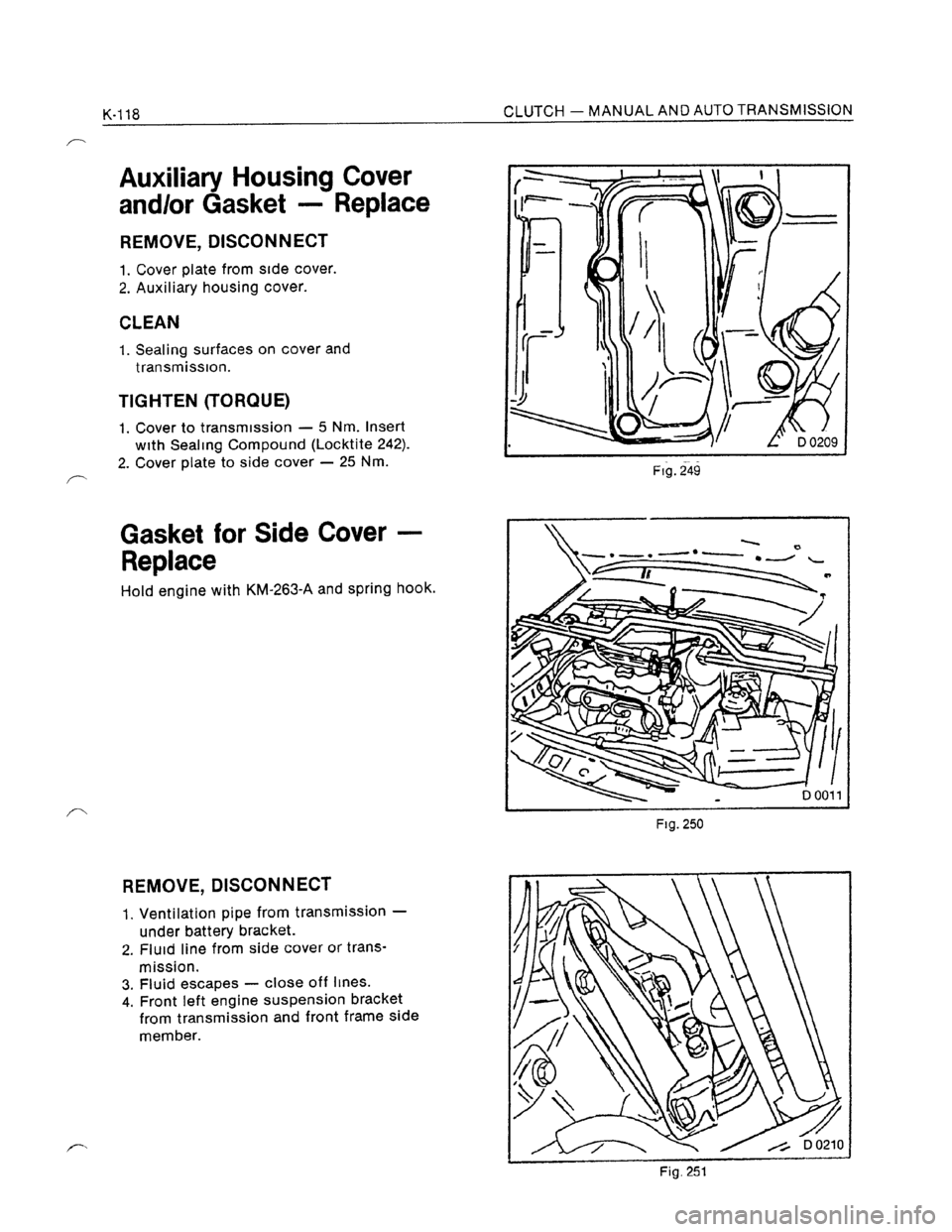 OPEL KADETT 1991  Electronic Workshop Manual Downloaded from www.Manualslib.com manuals search engine   
