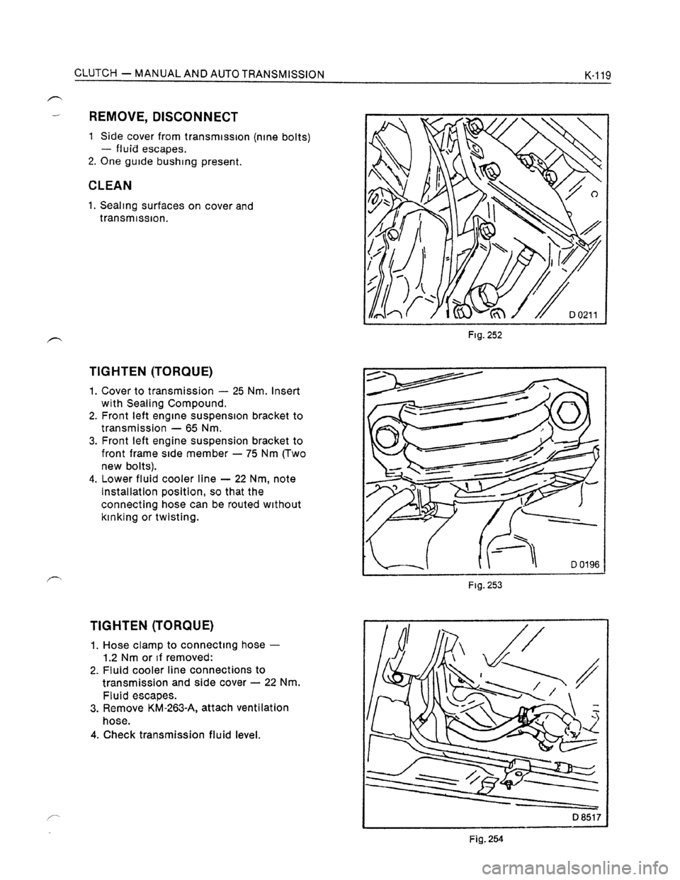 OPEL KADETT 1991  Electronic Workshop Manual Downloaded from www.Manualslib.com manuals search engine   