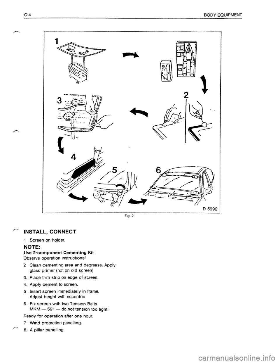 OPEL KADETT 1991  Electronic Workshop Manual Downloaded from www.Manualslib.com manuals search engine   
