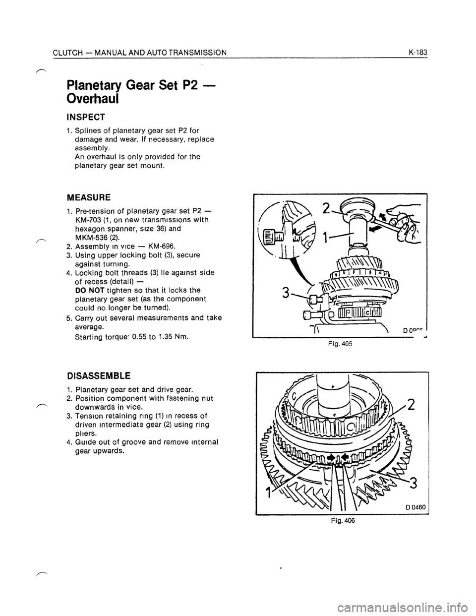 OPEL KADETT 1991  Electronic Workshop Manual Downloaded from www.Manualslib.com manuals search engine   