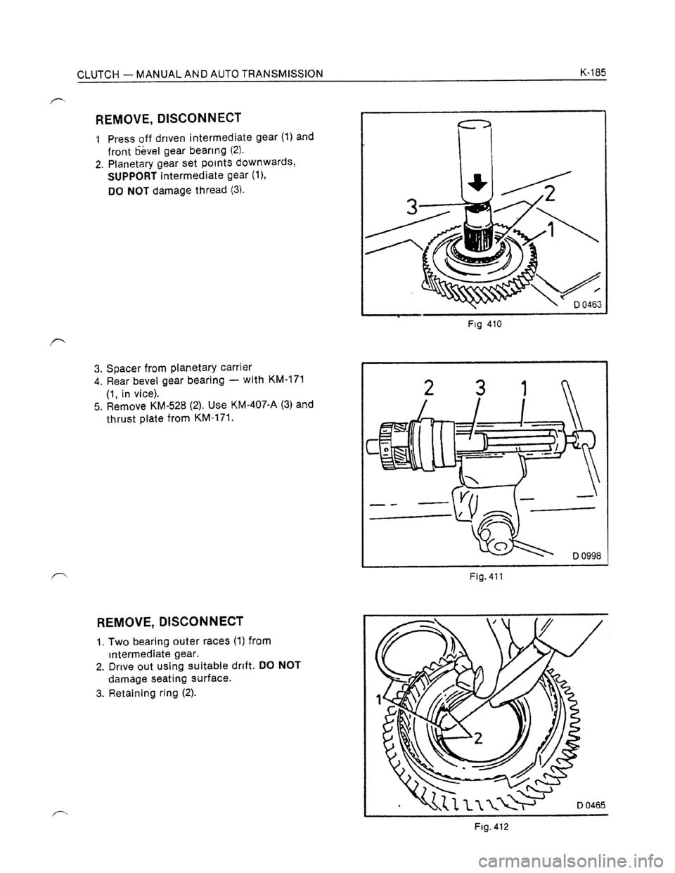 OPEL KADETT 1991  Electronic Workshop Manual Downloaded from www.Manualslib.com manuals search engine   