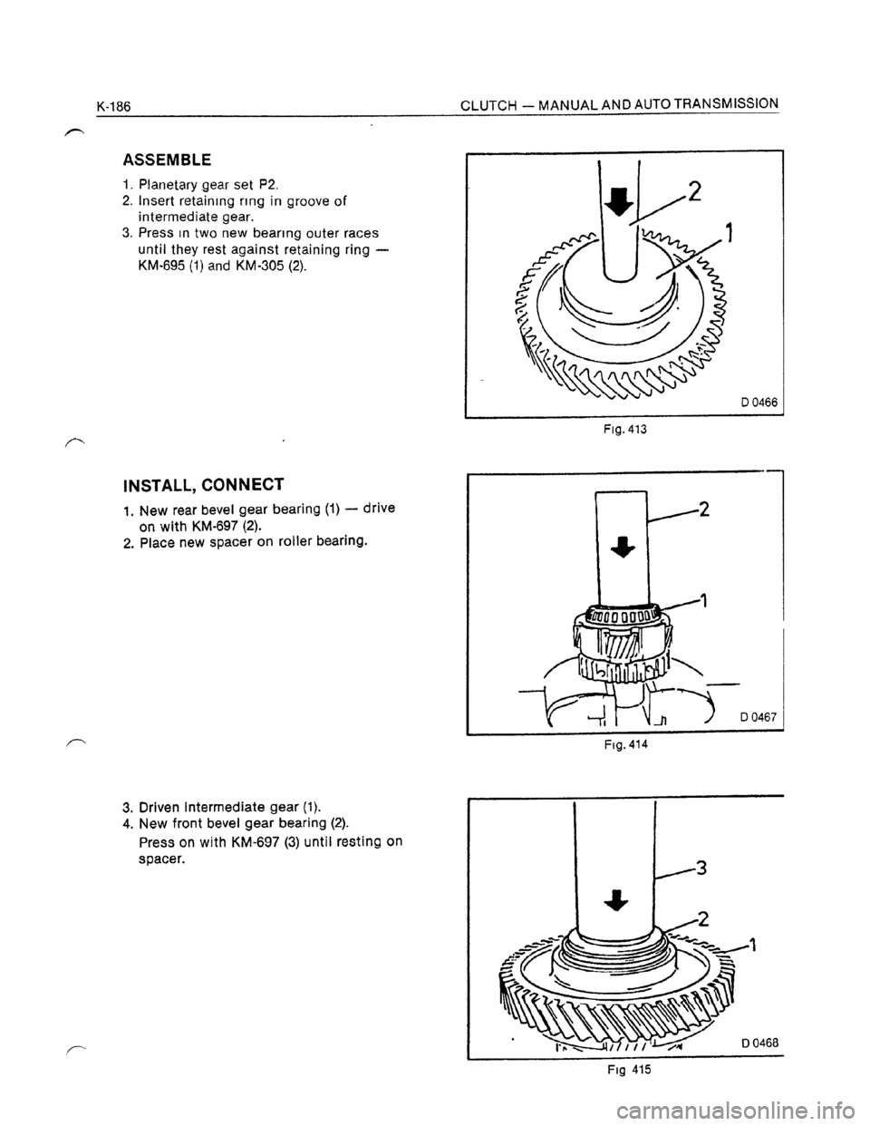 OPEL KADETT 1991  Electronic Workshop Manual Downloaded from www.Manualslib.com manuals search engine   