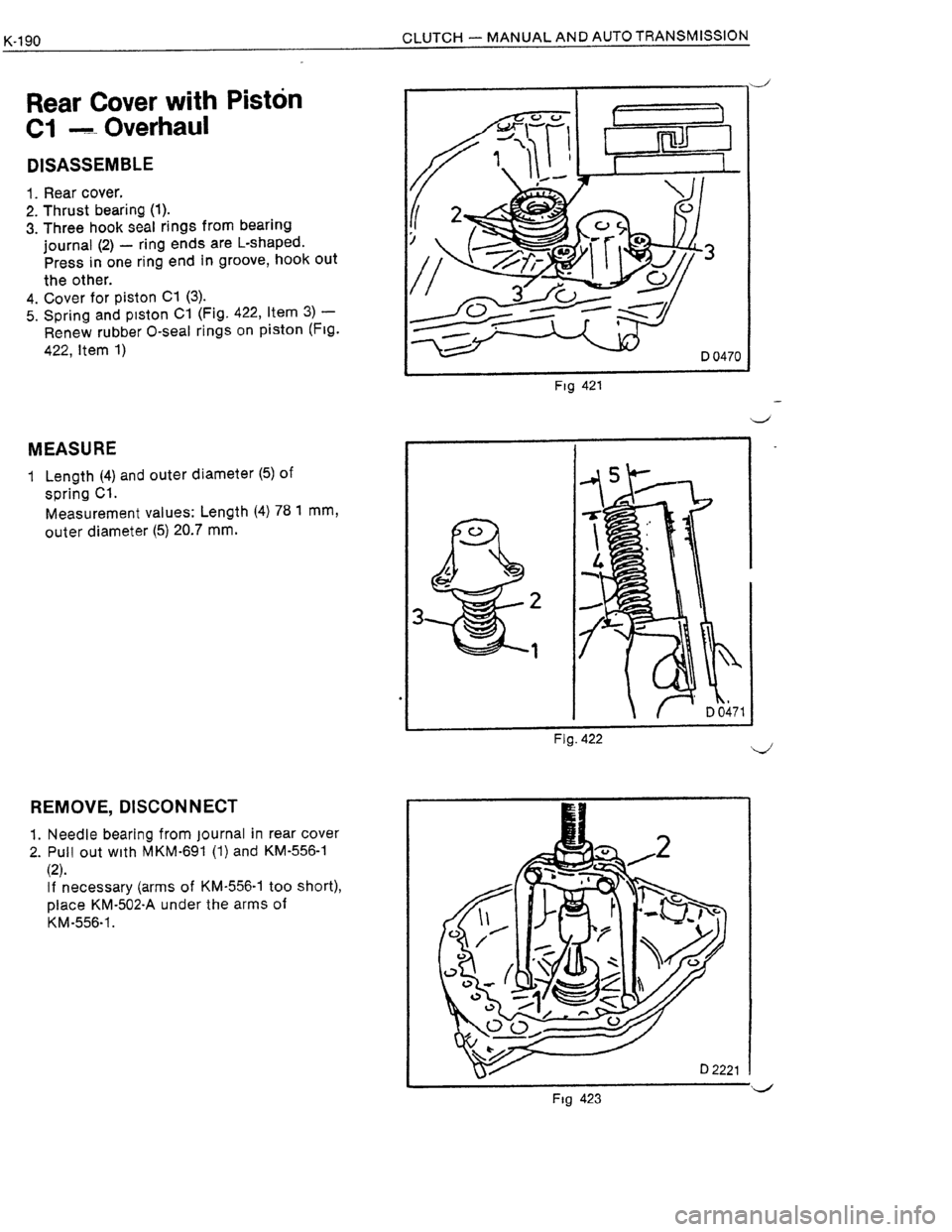 OPEL KADETT 1991  Electronic Workshop Manual Downloaded from www.Manualslib.com manuals search engine   