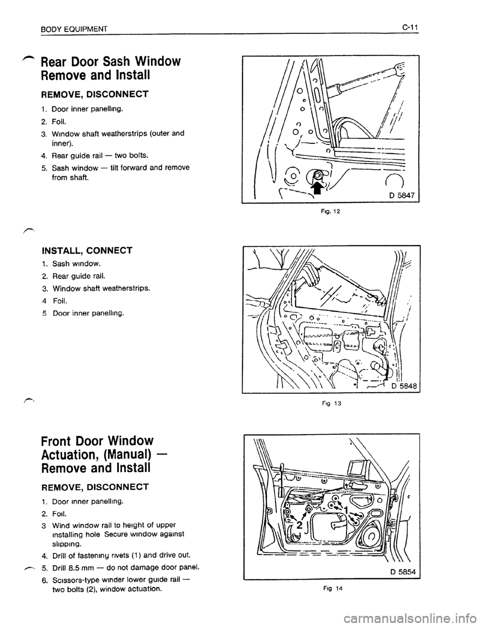 OPEL KADETT 1991  Electronic Workshop Manual Downloaded from www.Manualslib.com manuals search engine   