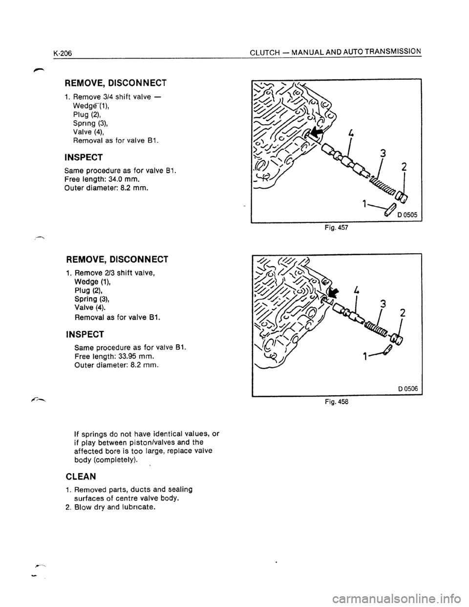 OPEL KADETT 1991  Electronic Workshop Manual Downloaded from www.Manualslib.com manuals search engine   